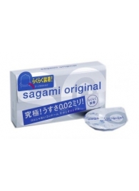 Ультратонкие презервативы Sagami Original QUICK - 6 шт. - Sagami - купить с доставкой в Нальчике