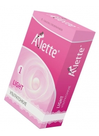 Ультратонкие презервативы Arlette Light - 6 шт. - Arlette - купить с доставкой в Нальчике