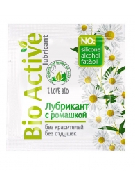 Пробник лубриканта на водной основе Bio Active - 3 гр. - Биоритм - купить с доставкой в Нальчике