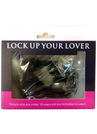 Черные меховые наручники Love с ключиками - Baile - купить с доставкой в Нальчике