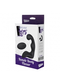 Черный вибромассажер простаты REMOTE BOOTY PLEASER - Dream Toys - в Нальчике купить с доставкой