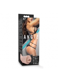 Телесный мастурбатор-ротик Angie - Blush Novelties - в Нальчике купить с доставкой