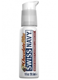 Лубрикант с ароматом шоколада Swiss Navy Chocolate Bliss Lube - 29,5 мл. - Swiss navy - купить с доставкой в Нальчике