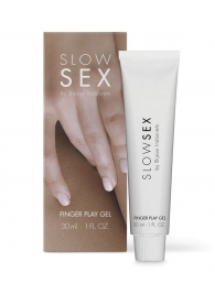 Гель для мастурбации с ароматом кокоса Slow Sex Finger Play Gel - 30 мл. - Bijoux Indiscrets - купить с доставкой в Нальчике