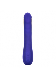 Фиолетовый вибратор с электростимуляцией Intimate E-Stimulator Petite Wand - 18,5 см. - California Exotic Novelties - купить с доставкой в Нальчике