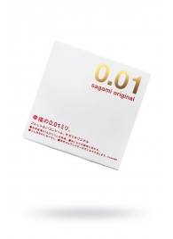 Супертонкий презерватив Sagami Original 0.01 - 1 шт. - Sagami - купить с доставкой в Нальчике