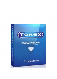 Гладкие презервативы Torex  Классические  - 3 шт. - Torex - купить с доставкой в Нальчике