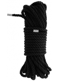 Черная веревка для бондажа BONDAGE ROPE - 10 м. - Dream Toys - купить с доставкой в Нальчике