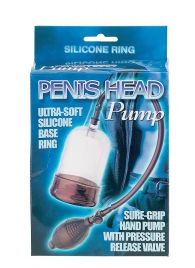 Помпа на головку фаллоса Penis Head Pump - Seven Creations - в Нальчике купить с доставкой