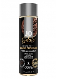 Лубрикант с ароматом шоколада JO GELATO DECADENT DOUBLE CHOCOLATE - 120 мл. - System JO - купить с доставкой в Нальчике