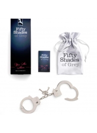 Металлические наручники Metal Handcuffs - Fifty Shades of Grey - купить с доставкой в Нальчике