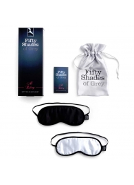 Набор из двух масок на глаза Soft Blindfold Twin Pack - Fifty Shades of Grey - купить с доставкой в Нальчике