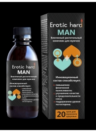 Мужской биогенный концентрат для усиления эрекции Erotic hard Man - 250 мл. - Erotic Hard - купить с доставкой в Нальчике