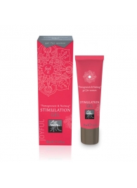 Возбуждающий интимный гель для двоих STIMULATION GEL Pomegranate   Nutmeg - 30 мл. - Shiatsu - купить с доставкой в Нальчике