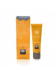 Возбуждающий интимный гель STIMULATION GEL Ginger   Cinnamon - 30 мл. - Shiatsu - купить с доставкой в Нальчике