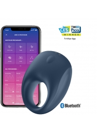 Эрекционное кольцо Satisfyer Strong One с возможностью управления через приложение - Satisfyer - в Нальчике купить с доставкой