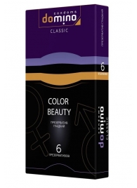 Разноцветные презервативы DOMINO Colour Beauty - 6 шт. - Domino - купить с доставкой в Нальчике