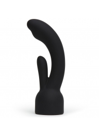 Черная насадка на вибратор Doxy - Rabbit Vibrator Doxy Attachment - Doxy в Нальчике Черная насадка на вибратор Doxy - Rabbit Vibrator Doxy Attachment - Doxy