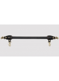 Черная распорка для ног Bound to You Faux Leather Spreader Bar - 50,8 см. - Fifty Shades of Grey - купить с доставкой в Нальчике