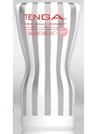 Мастурбатор TENGA Squeeze Tube Cup Soft - Tenga - в Нальчике купить с доставкой