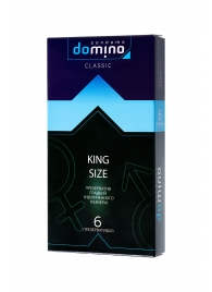 Презервативы увеличенного размера DOMINO Classic King size - 6 шт. - Domino - купить с доставкой в Нальчике