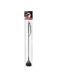 Черный стек с наконечником-сердечком - 54 см. - Notabu - купить с доставкой в Нальчике Черный стек с наконечником-сердечком - 54 см. - Notabu - купить с доставкой в Нальчике