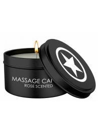 Массажная свеча с ароматом розы Massage Candle - Shots Media BV - купить с доставкой в Нальчике