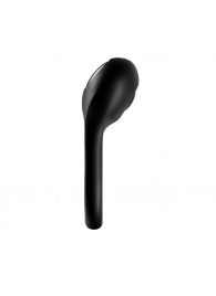 Черное эрекционное виброкольцо Majestic Duo - Satisfyer - в Нальчике купить с доставкой