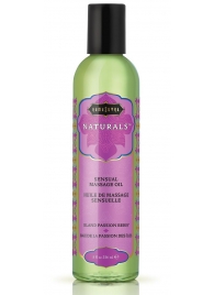 Массажное масло Naturals Island Passion Berry с ароматом тропических фруктов - 236 мл. - Kama Sutra - купить с доставкой в Нальчике