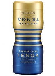 Мастурбатор TENGA Premium Dual Sensation Cup - Tenga - в Нальчике купить с доставкой