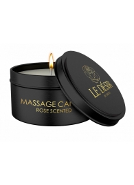 Массажная свеча с ароматом розы Massage Candle Rose Scented - 100 гр. - Shots Media BV - купить с доставкой в Нальчике