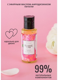 Массажное масло Pleasure Lab Delicate с ароматом пиона и пачули - 50 мл. - Pleasure Lab - купить с доставкой в Нальчике