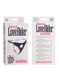 Трусы для страпона с универсальным креплением Universal Love Rider Luxe Harness - California Exotic Novelties - купить с доставкой в Нальчике