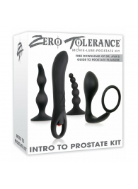 Набор стимуляторов простаты Intro To Prostate Kit - Zero Tolerance - в Нальчике купить с доставкой