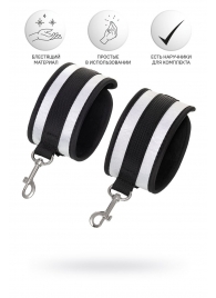 Серебристо-черные оковы Anonymo - ToyFa - купить с доставкой в Нальчике