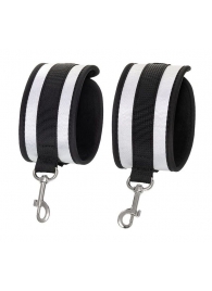 Серебристо-черные оковы Anonymo - ToyFa - купить с доставкой в Нальчике