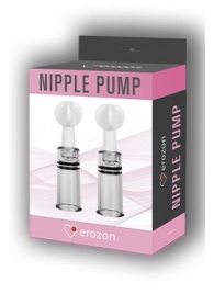 Вакуумные помпы для стимуляции сосков Nipple Pump - Erozon - купить с доставкой в Нальчике