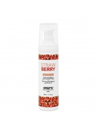 Разогревающее массажное масло  с ароматом клубники Gourmet Strawberry - 50 мл. - Exsens - купить с доставкой в Нальчике