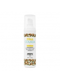 Разогревающее массажное масло с ароматом пина колада Gourmet Pina Colada - 50 мл. - Exsens - купить с доставкой в Нальчике