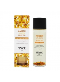 Органическое массажное масло AMBER JOJOBA - 100 мл. - Exsens - купить с доставкой в Нальчике