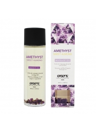 Органическое массажное масло AMETHYST SWEET ALMOND - 100 мл. - Exsens - купить с доставкой в Нальчике