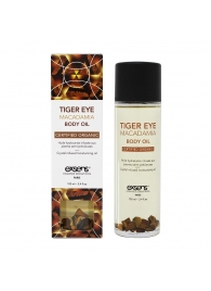 Органическое массажное масло TIGER EYE MACADAMIA - 100 мл. - Exsens - купить с доставкой в Нальчике