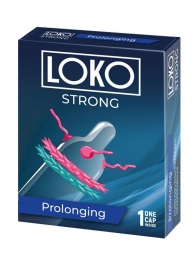 Стимулирующая насадка на пенис LOKO STRONG с продлевающим эффектом - Sitabella - в Нальчике купить с доставкой