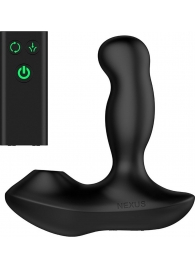 Черный вибратор-ротатор для стимуляции простаты Nexus Revo Air - Nexus Range - в Нальчике купить с доставкой