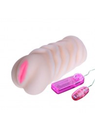 Вибрирующий мастурбатор со входом-вагиной - Baile - в Нальчике купить с доставкой