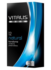 Классические презервативы VITALIS PREMIUM natural - 12 шт. - Vitalis - купить с доставкой в Нальчике