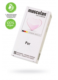 Супертонкие презервативы Masculan Pur - 10 шт. - Masculan - купить с доставкой в Нальчике