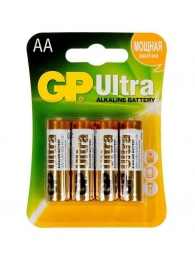 Батарейки алкалиновые GP Ultra Alkaline AA/LR6 - 4 шт. - Элементы питания - купить с доставкой в Нальчике