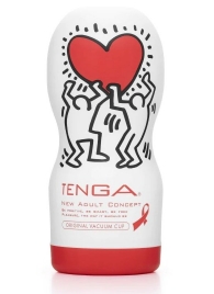 Мастурбатор Keith Haring Cup Deep Throat - Tenga - в Нальчике купить с доставкой