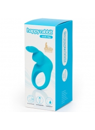 Голубое эрекционное виброкольцо Happy Rabbit Rechargeable Rabbit Cock Ring - Happy Rabbit - в Нальчике купить с доставкой